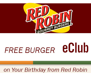 Red robin on your birthday Red Robin Birthday Burger Art Stevens Sep 05, The Red Robin birthday club reward is a FREE Gourmet Burger or Chicken Sandwich including Bottomless Steak Fries redeemable any day during the month of your birthday.