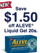 Save with Aleve