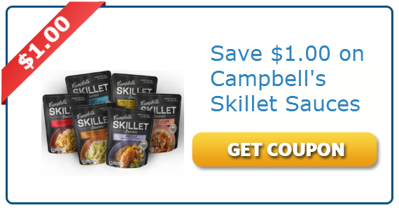 $1.00 off Campbell’s Skillet Sauces