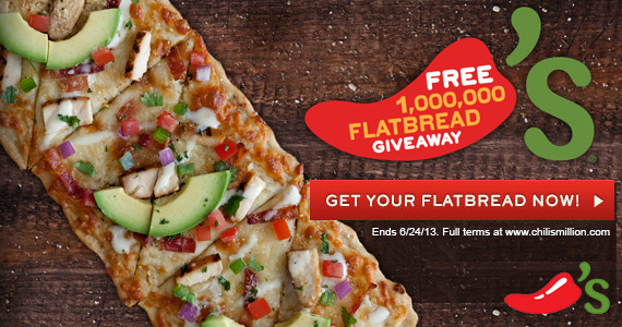 Get A Free Flatbread At Chili’s