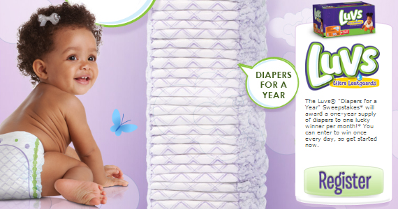 Win LUVS Diapers for a Year