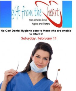 Free Dental Hygenist on Feb 11