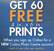 Get 25 Free Prints from Costco