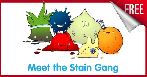 Free Stain Gang Colouring Pages