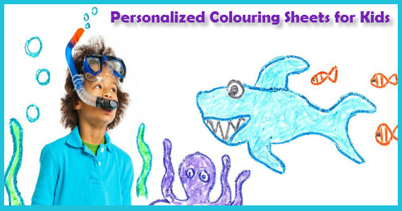 Personalized Colouring Sheets for Kids